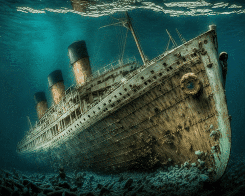 titanic-wreckage-comes-to-life-rare-video-released