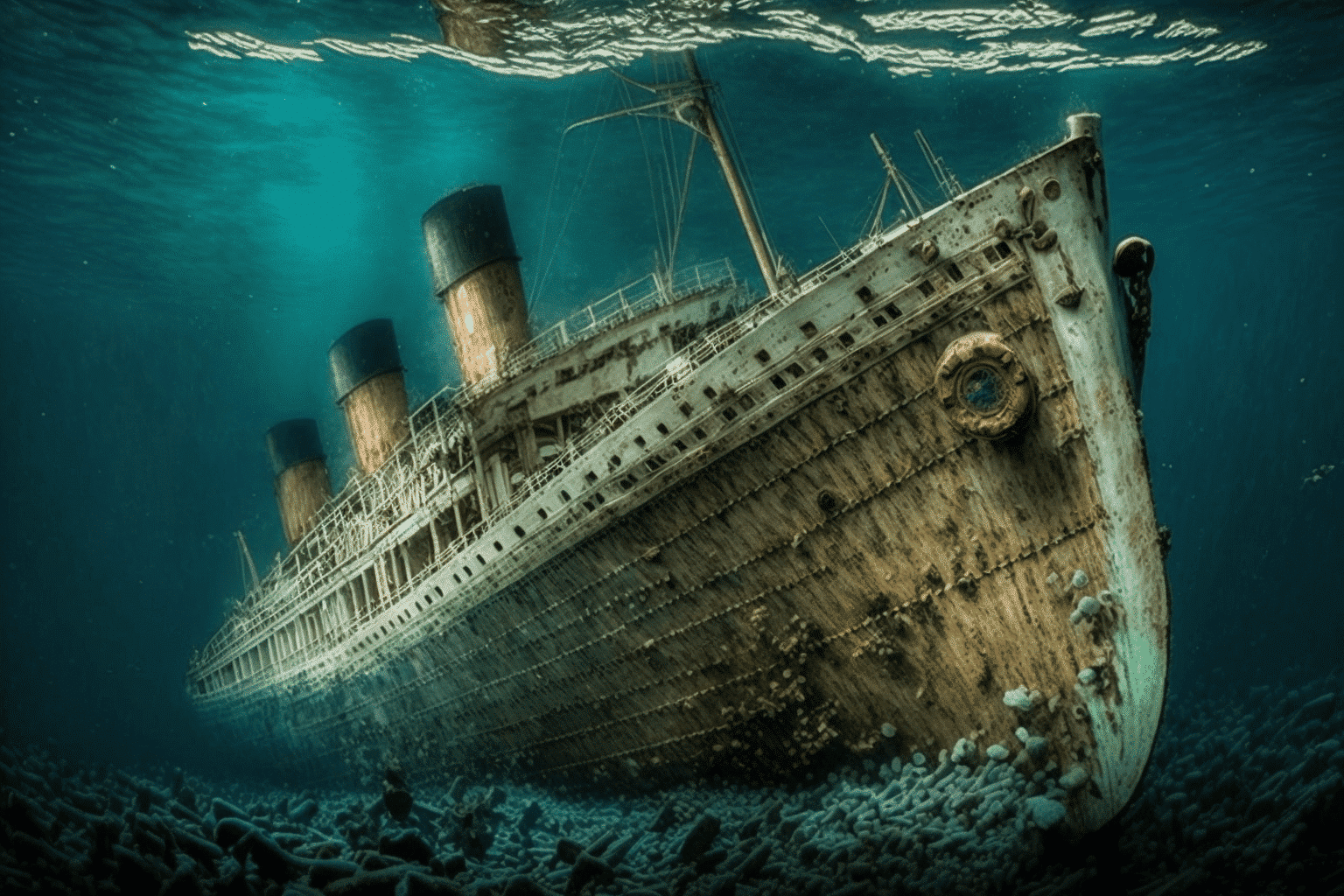 titanic-wreckage-comes-to-life-rare-video-released