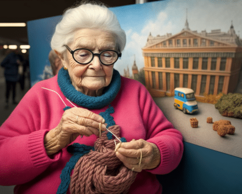 93-year-old-knitter-margaret-seaman-unveils-enormous-replica-of-buckingham-palace