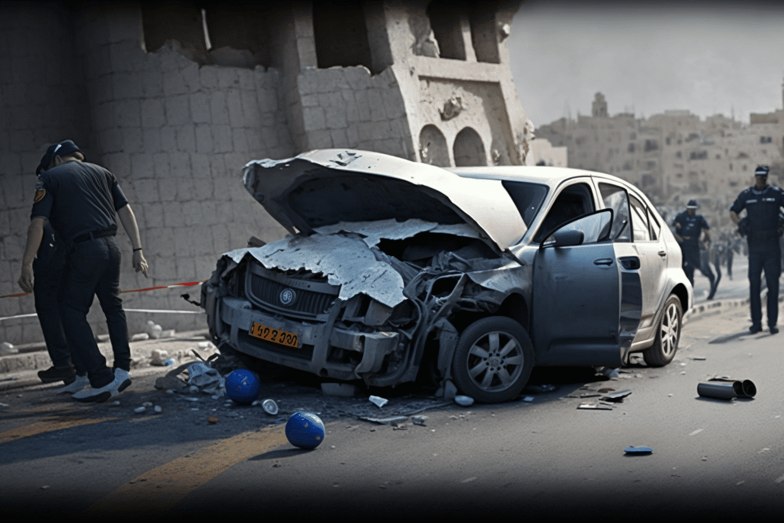 five-injured-in-vehicle-attack-near-jerusalem-market,-attacker-killed