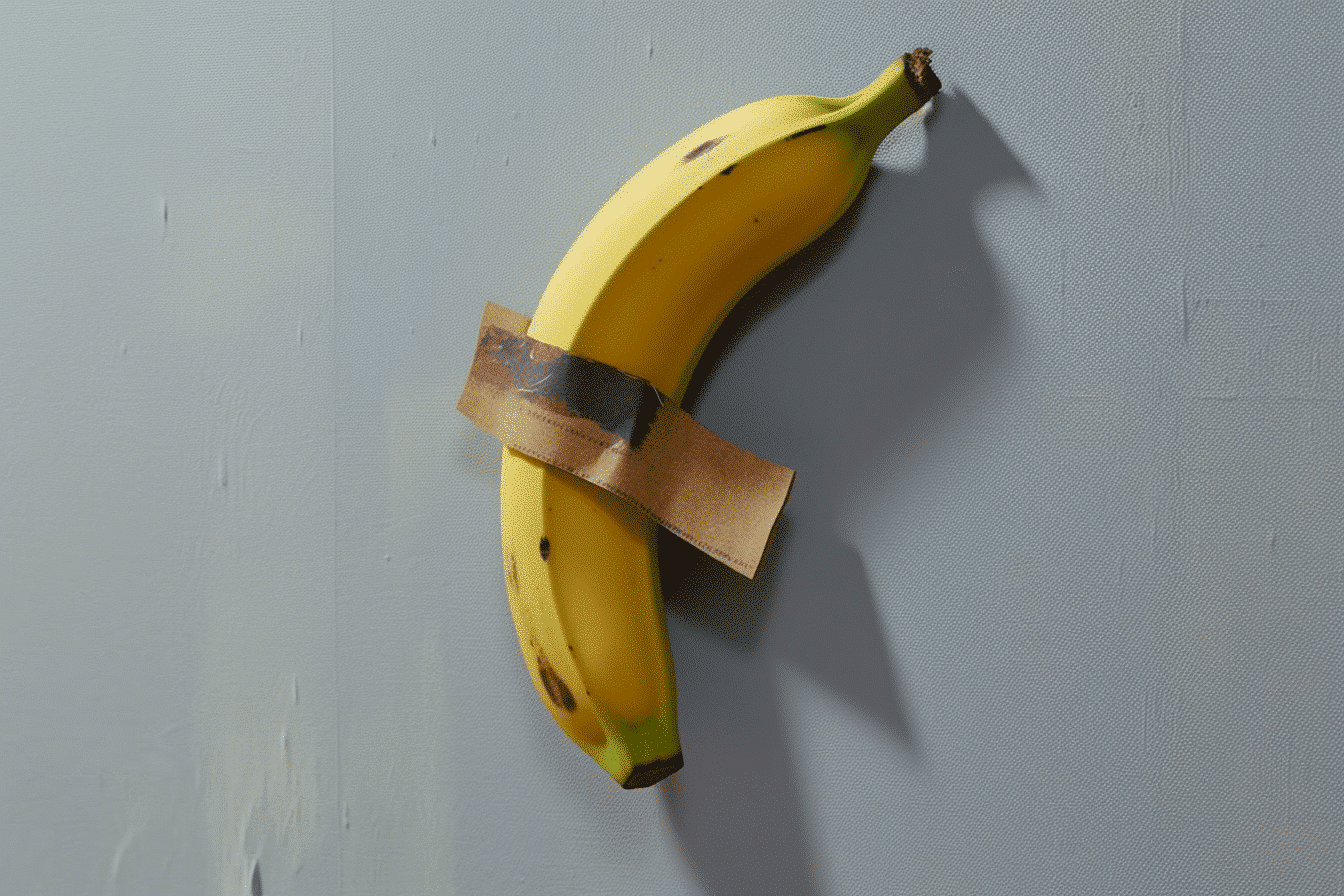 art-student-devours-museum's-displayed-banana-artwork-citing-hunger