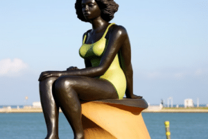 a-statue-of-a-black-woman-defaced-with-white-paint-received-restoration-help-from-hundreds