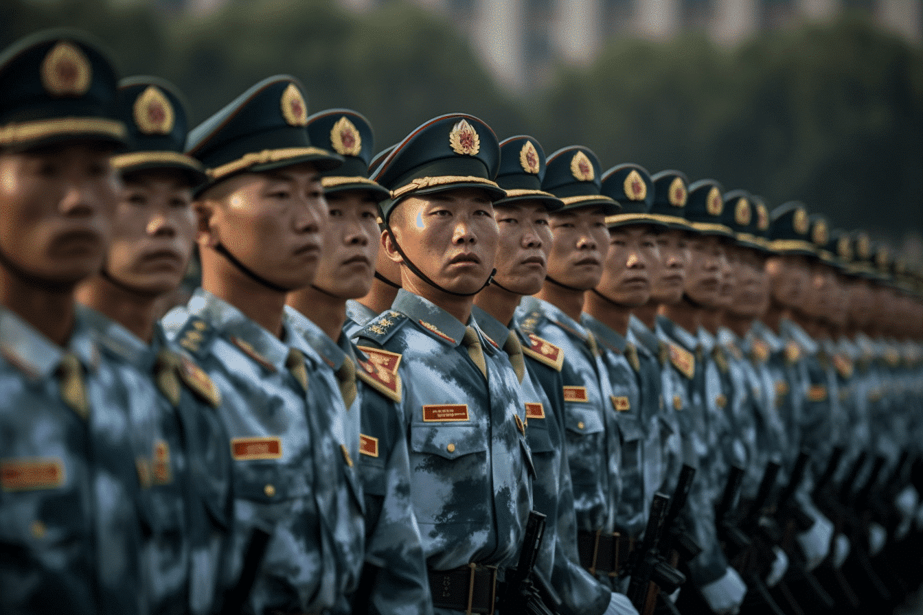 the-chinese-military-an-icon-beyond-ridicule-as-artists-and-humorists-discover