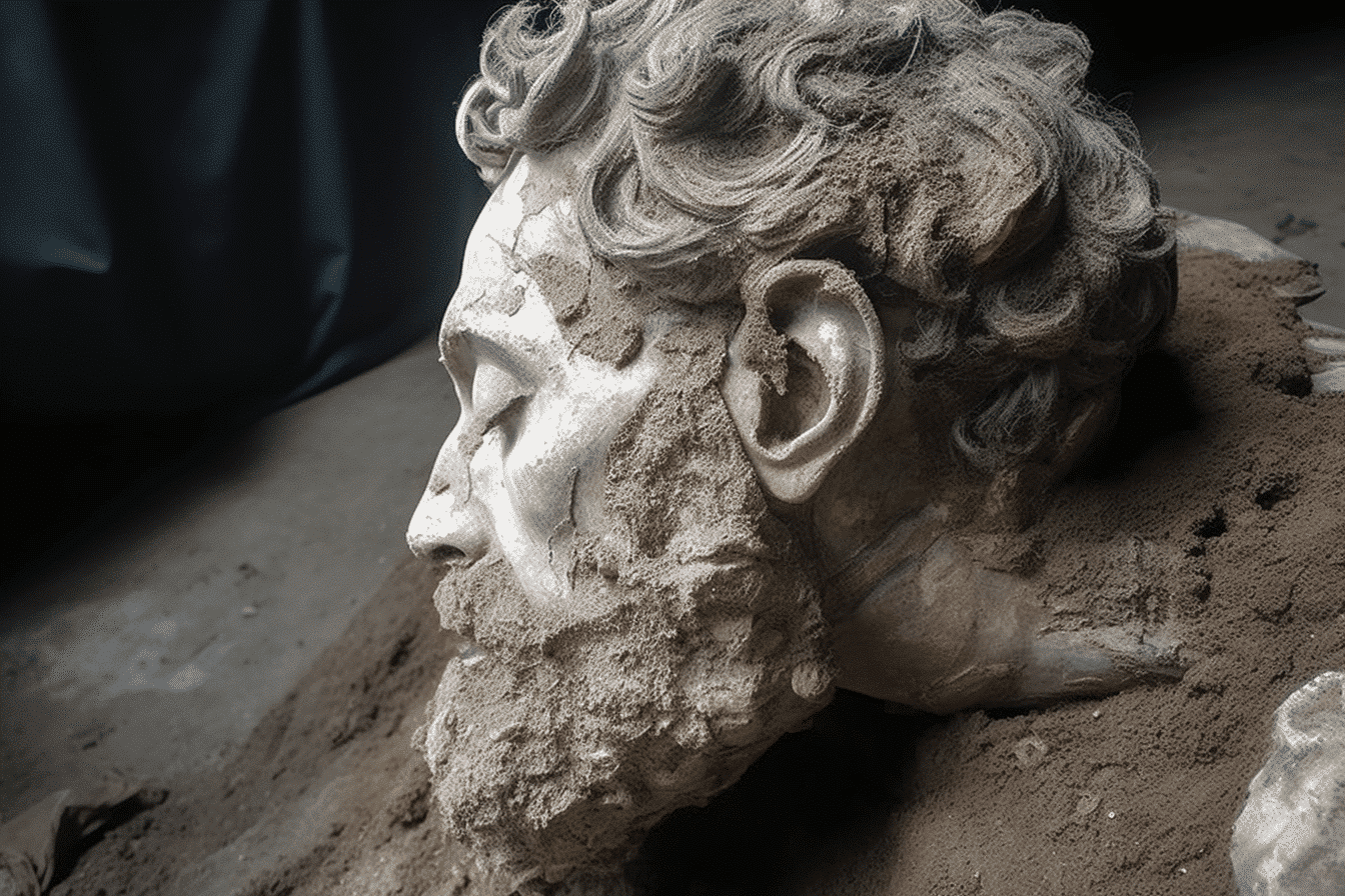 ancient-marble-head-uncovered-amidst-rome's-piazza-construction