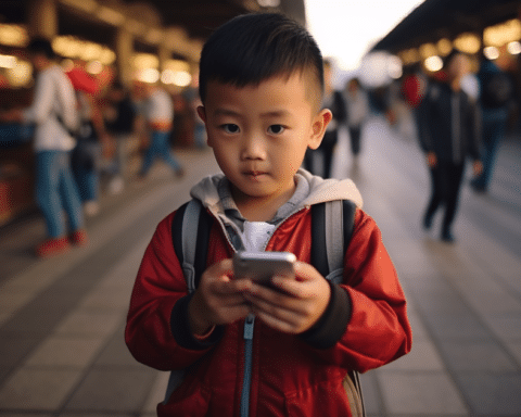 Chinese-Tech-Stocks-Decline-Amid-Plans-for-Youth-Smartphone-Usage-Restrictions