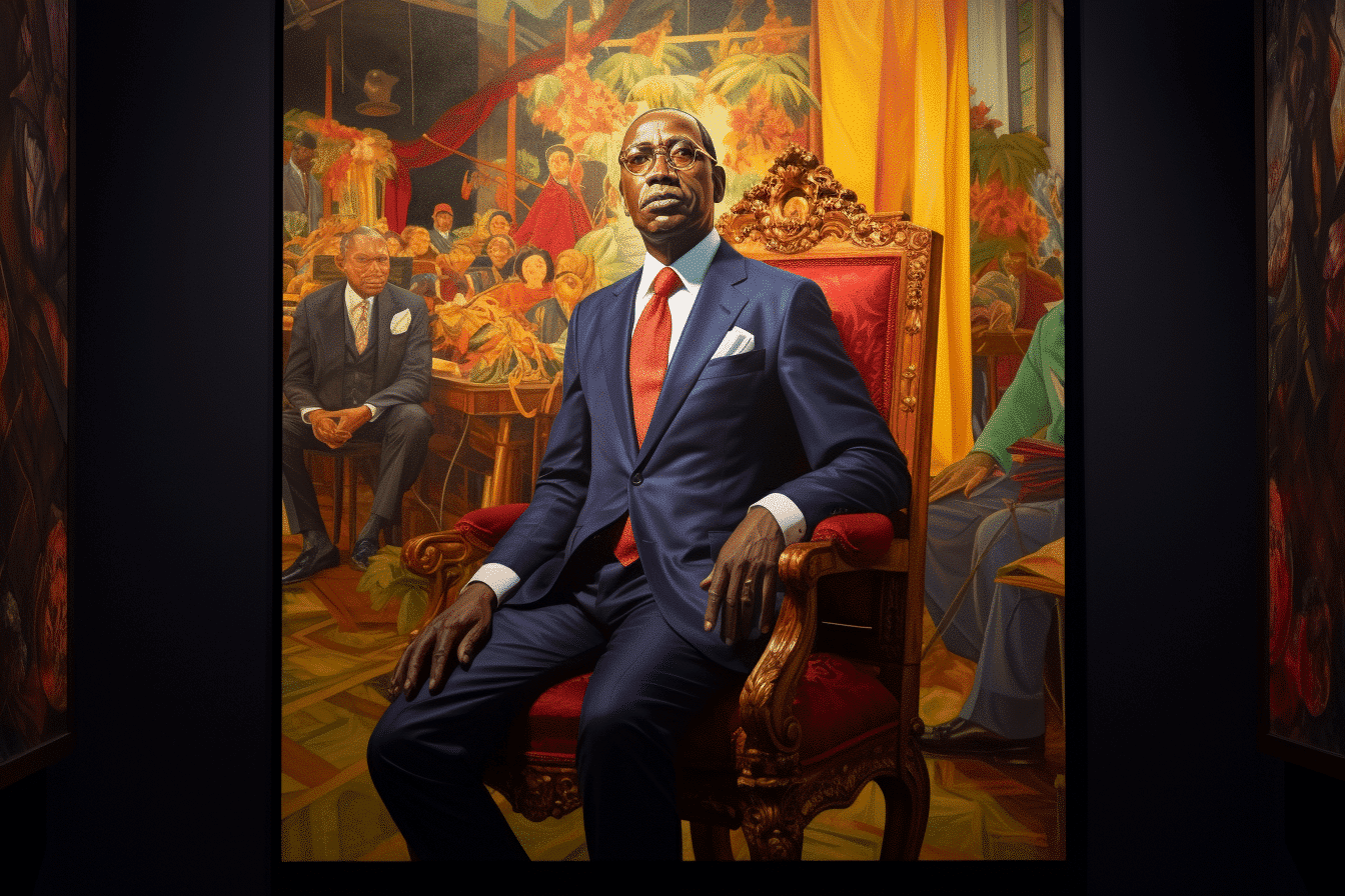 "a-maze-of-power"-kehinde-wiley's-portraits-of-african-leaders-redefine-symbols-of-authority