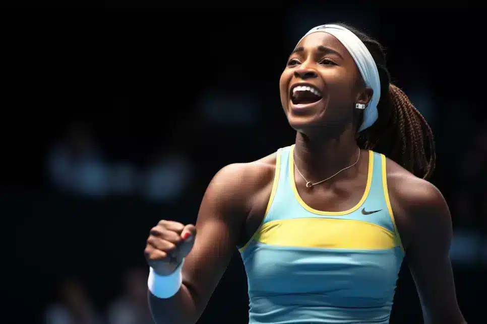 Coco-Gauff-Dominates-at-Australian-Open,-Mirra-Andreeva-Stages-Remarkable-Comeback