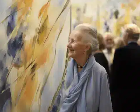 Royal-Art-on-the-Auction-Block:-Queen-Margrethe-II's-Painting-for-Sale