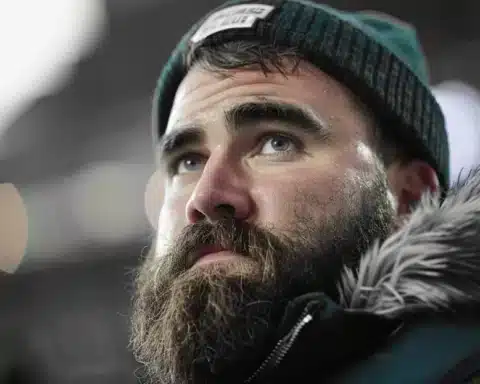 Jason-Kelce-Bids-Farewell-to-the-NFL:-A-Legacy-of-Heart-and-Determination