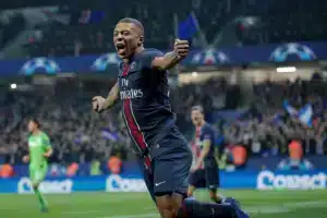 Kylian-Mbappé-Breaks-Net-With-Powerful-Goal,-Dubbed-World's-No.-1-Player