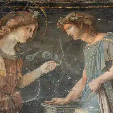 Unveiling-History:-Mythological-Frescoes-Discovered-in-Pompeii's-Ancient-Banqueting-Hall