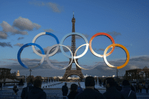 Paris-2024-Olympics:-Iconic-Eiffel-Tower-to-Showcase-Olympic-Rings
