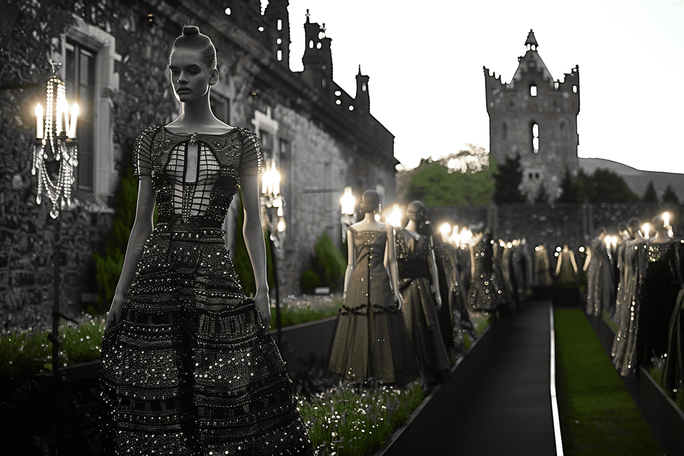 Dior's-Cruise-Collection:-A-Scottish-Tribute-with-Tartan-and-Thistles