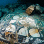 Stunning-Ancient-Roman-Mosaic-Discovered-Submerged-in-Naples