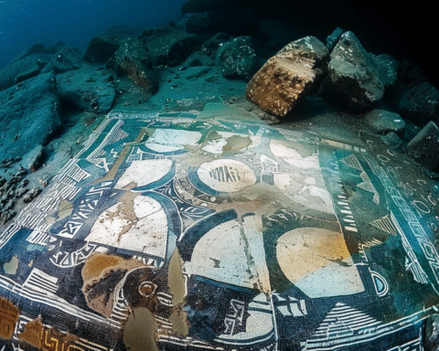 Stunning-Ancient-Roman-Mosaic-Discovered-Submerged-in-Naples