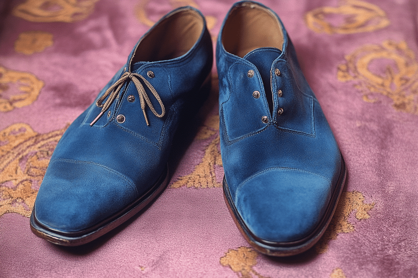 Elvis-Presley’s-Iconic-Blue-Suede-Shoes-Fetch-$150,000-at-Auction