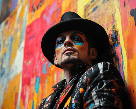 Exploring-Fame-Through-Art:-Boy-George's-Vibrant-New-Collection