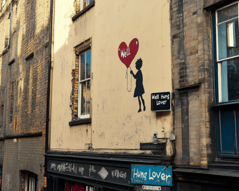 Buy-a-Building,-Get-a-Banksy:-Iconic-‘Well-Hung-Lover’-for-Sale